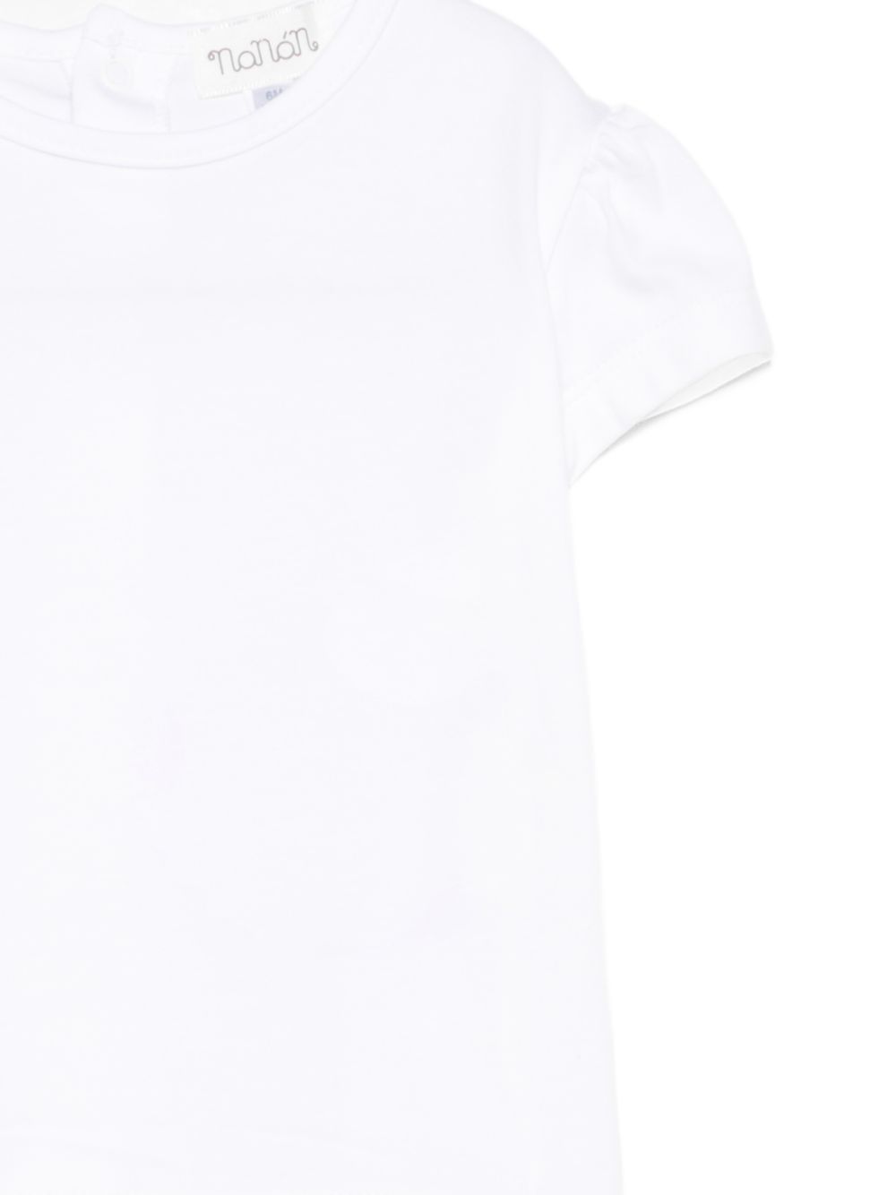 Set t-shirt e salopette a righe in cotone E26479 AZZURRO NANAN KIDS 