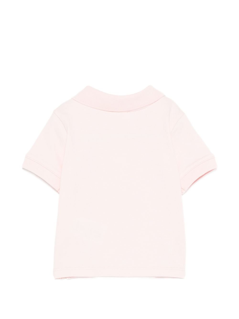 Polo in cotone con rouches E26509 ROSA NANAN KIDS 