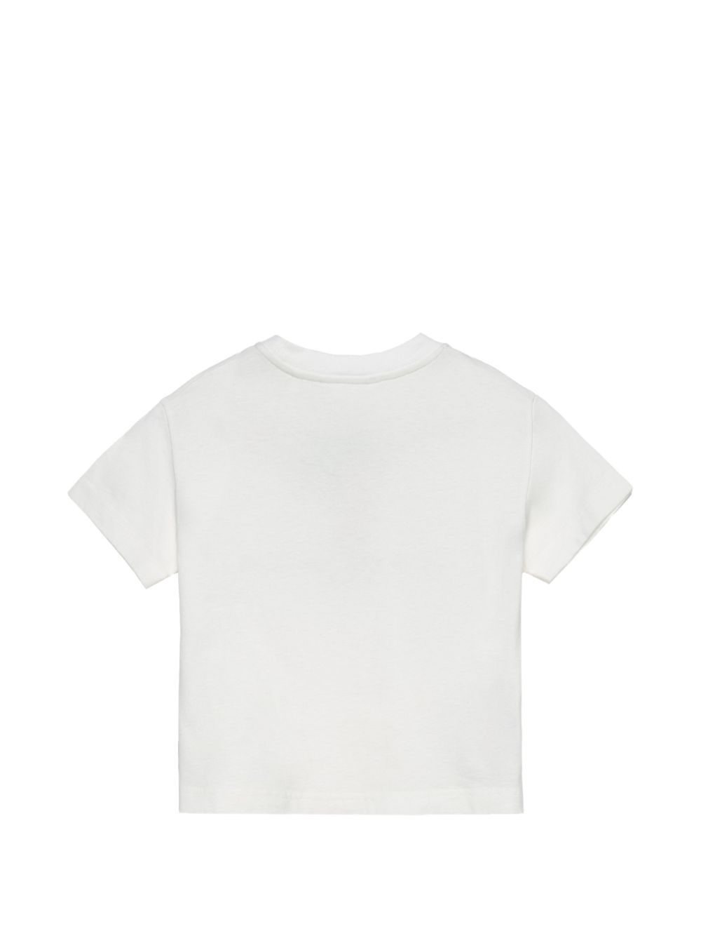 T-shirt girocollo con stampa logo PBAA003S26JER002 002 PALM ANGELS KIDS 
