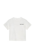 T-shirt girocollo con stampa logo