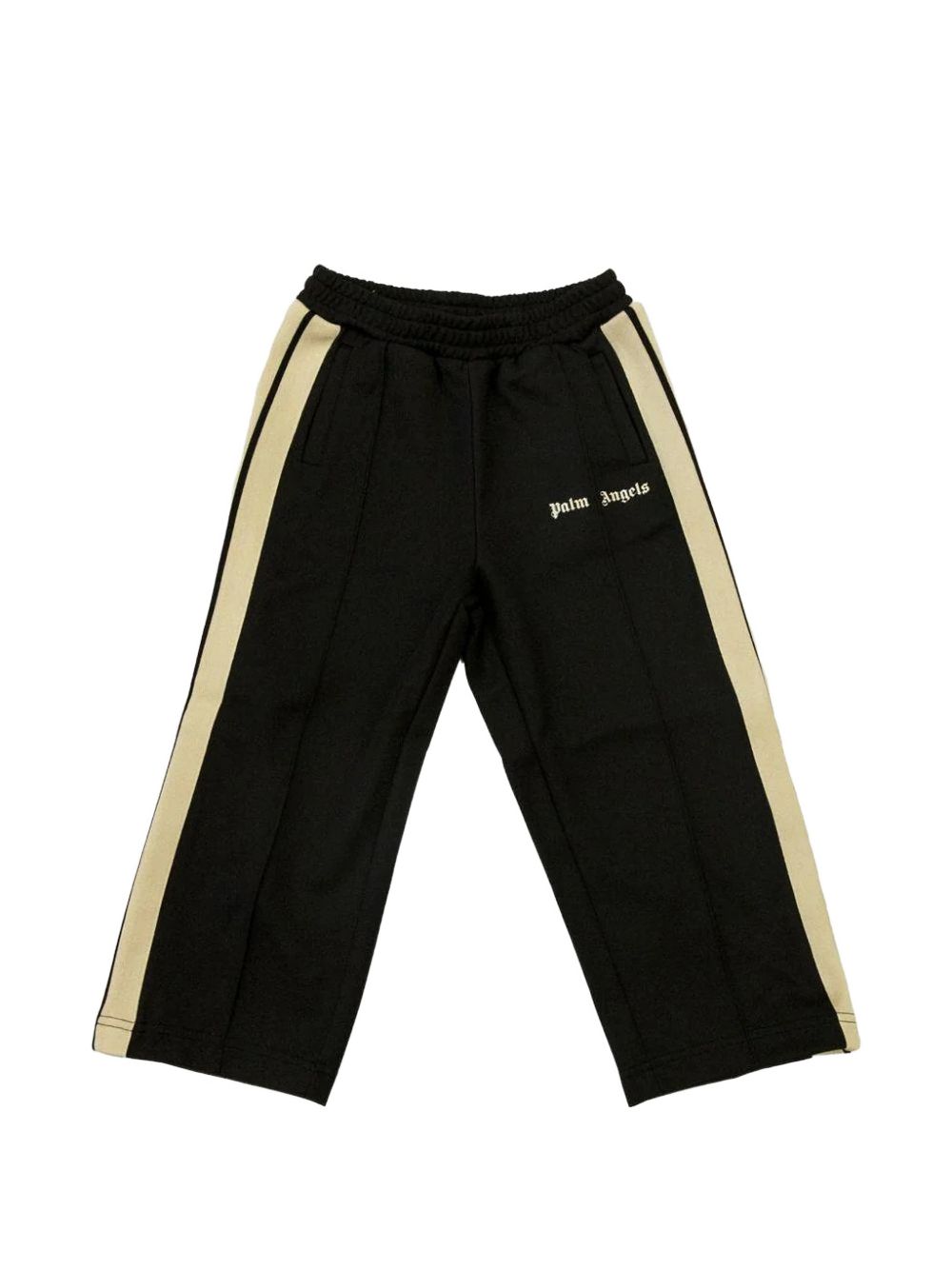 Pantaloni in misto poliestere con bande laterali PBCJ002S26FAB001 110 PALM ANGELS KIDS 
