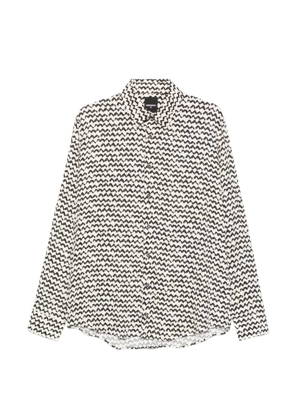 Camicia in viscosa con stampa 5C0310A093 FG81 PATRIZIA PEPE 