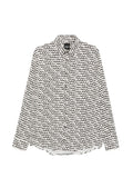 Camicia in viscosa con stampa