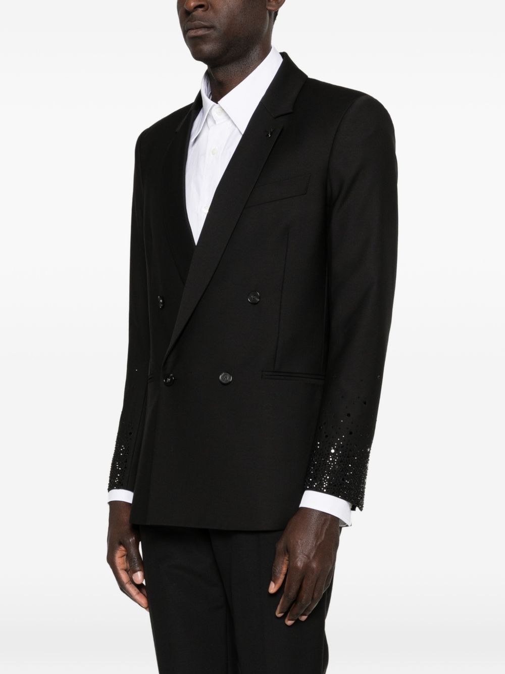Blazer doppiopetto con maniche impreziosite 5S743EA1WK K102 PATRIZIA PEPE 