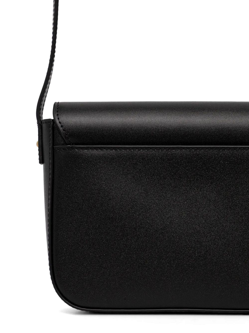 Borsa a tracolla in pelle con fibbia scultorea 8B0303L061 K103 PATRIZIA PEPE 