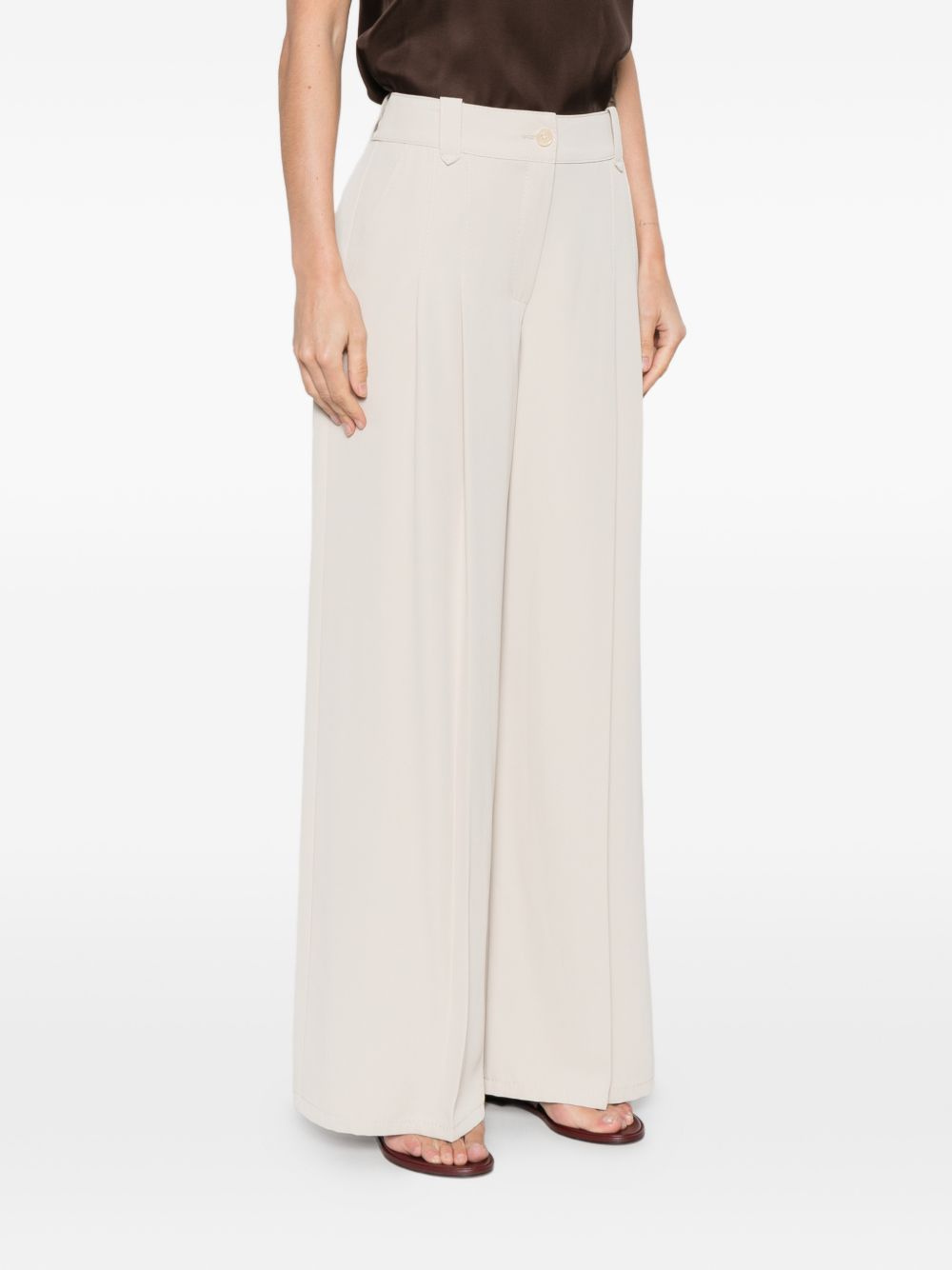 Pantaloni in poliestere a gamba larga 2611131013200 001 PENNY BLACK 
