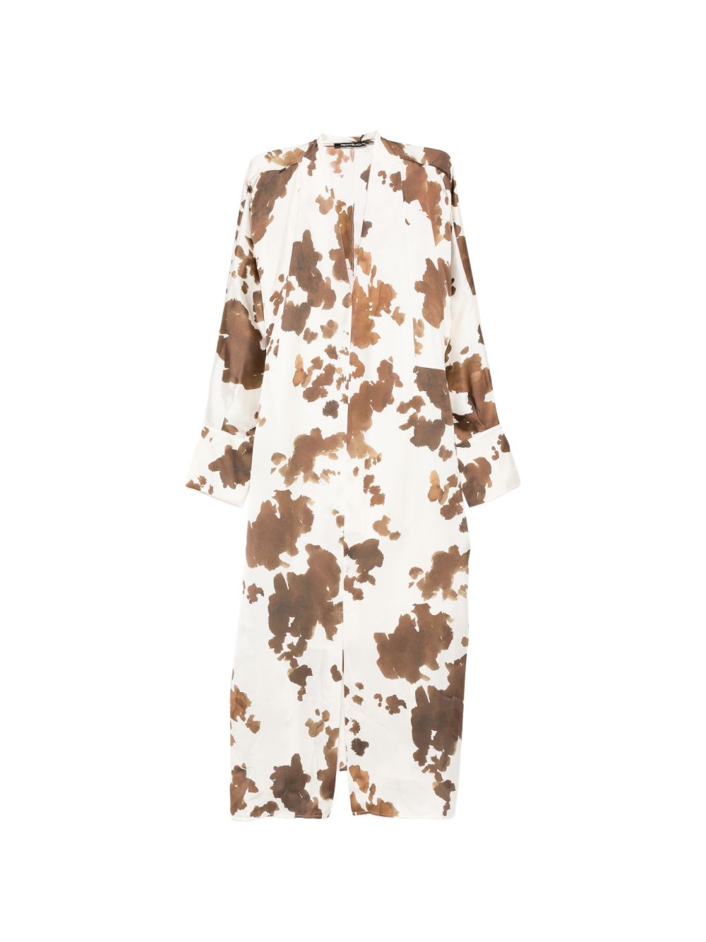 Abito midi a stampa animalier scollo a V 2611221163200 001 PENNY BLACK 