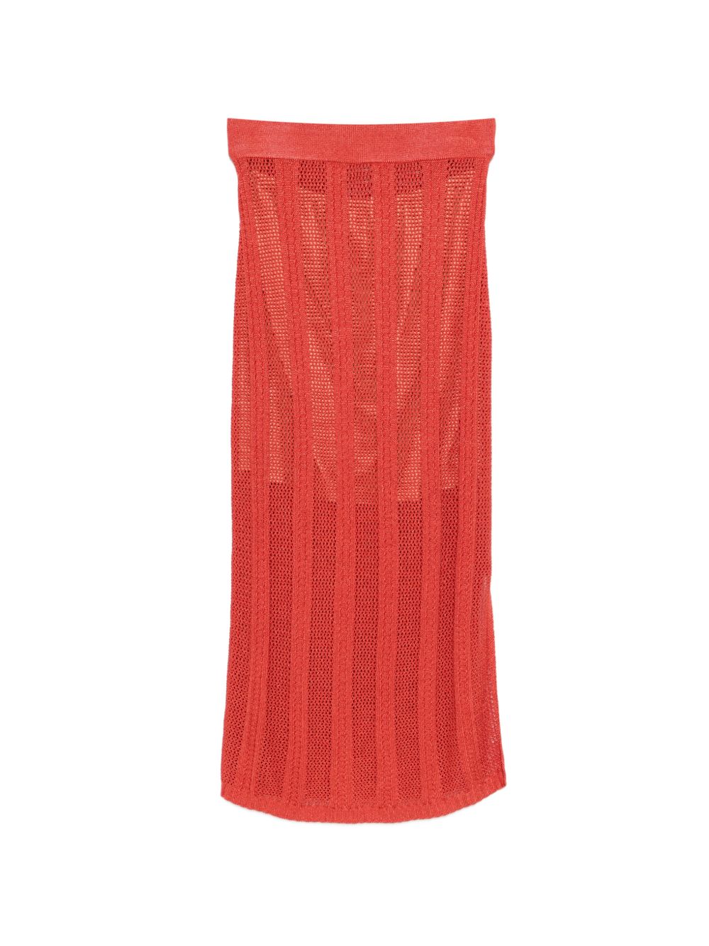 Gonna lunga in maglia a coste 2611301013200 003 PENNY BLACK 