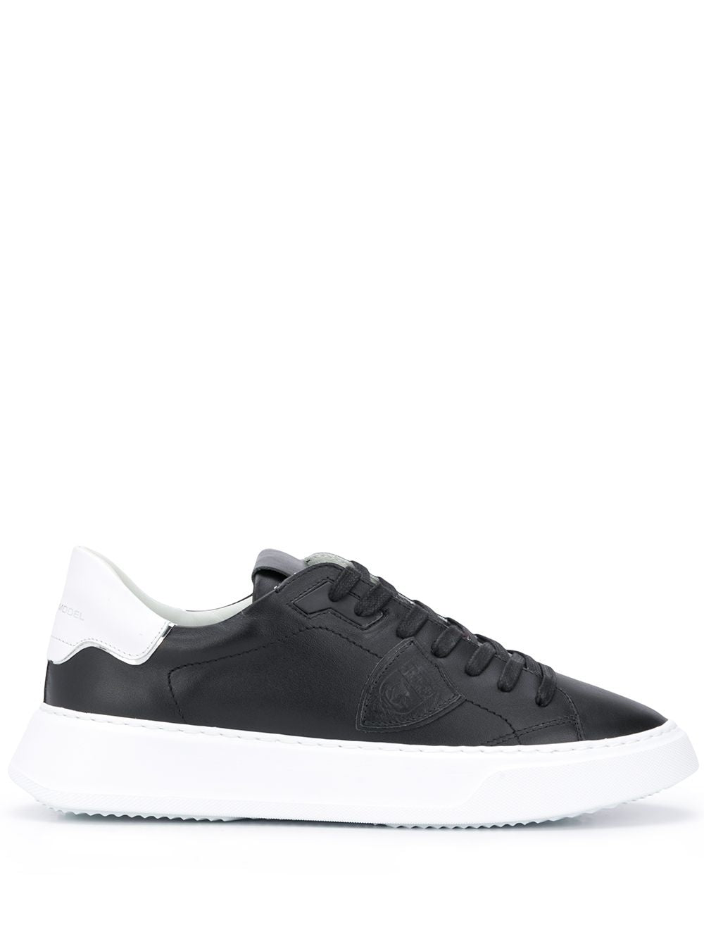Sneakers basse in pelle con suola piatta BTLU V002 PHILIPPE MODEL 