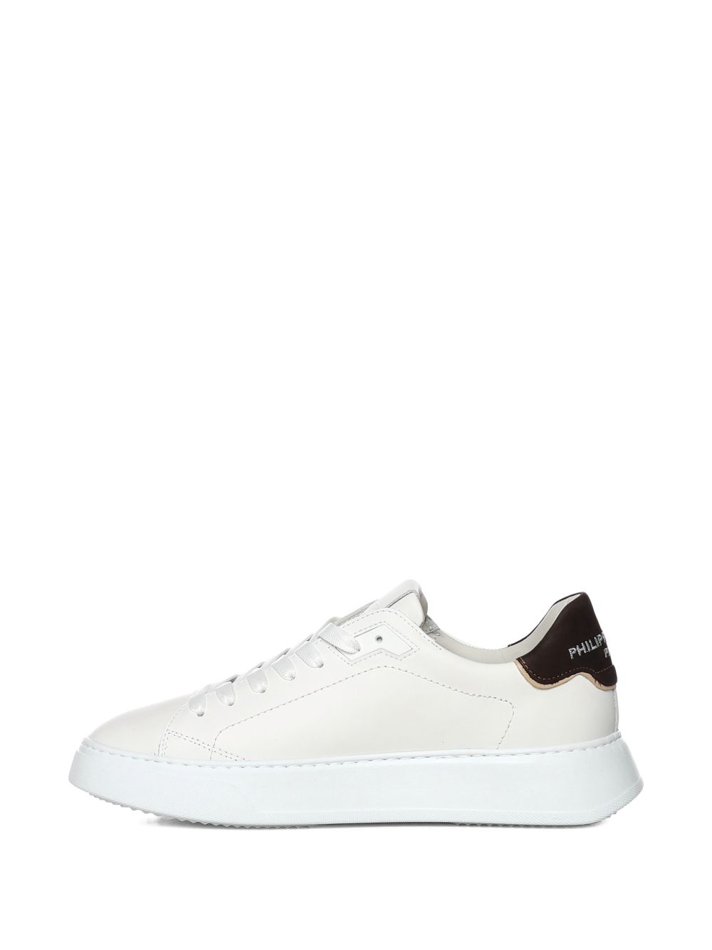 Sneakers in pelle con dettaglio triangolare BTLU VU01 PHILIPPE MODEL 