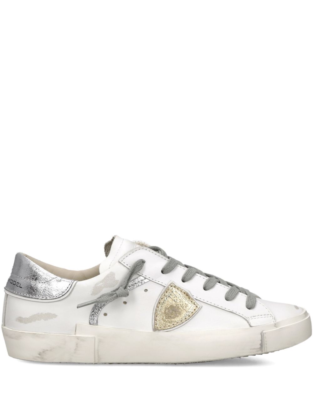 Sneakers in pelle con dettaglio dorato PRLD VM04 PHILIPPE MODEL 