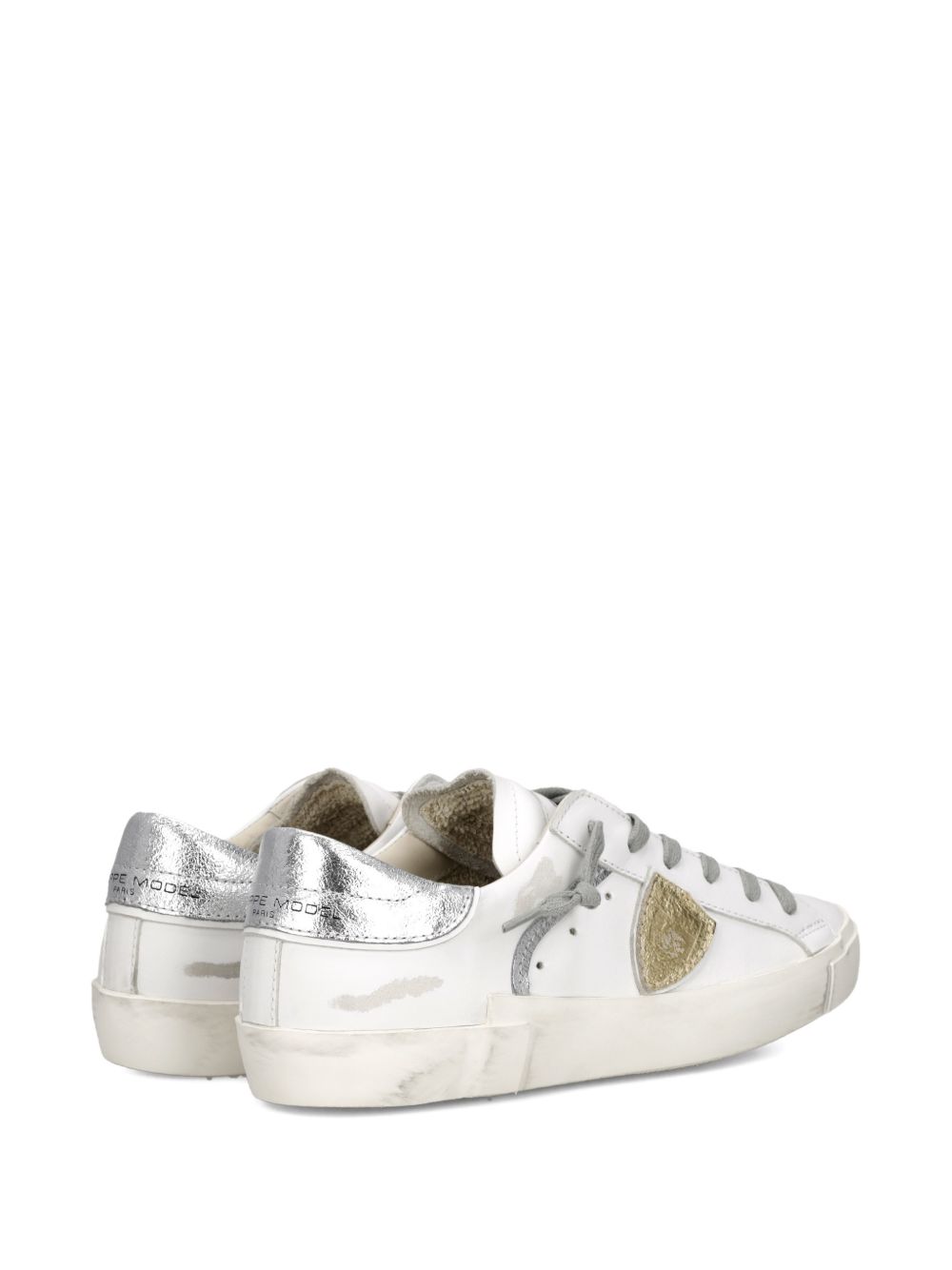 Sneakers in pelle con dettaglio dorato PRLD VM04 PHILIPPE MODEL 