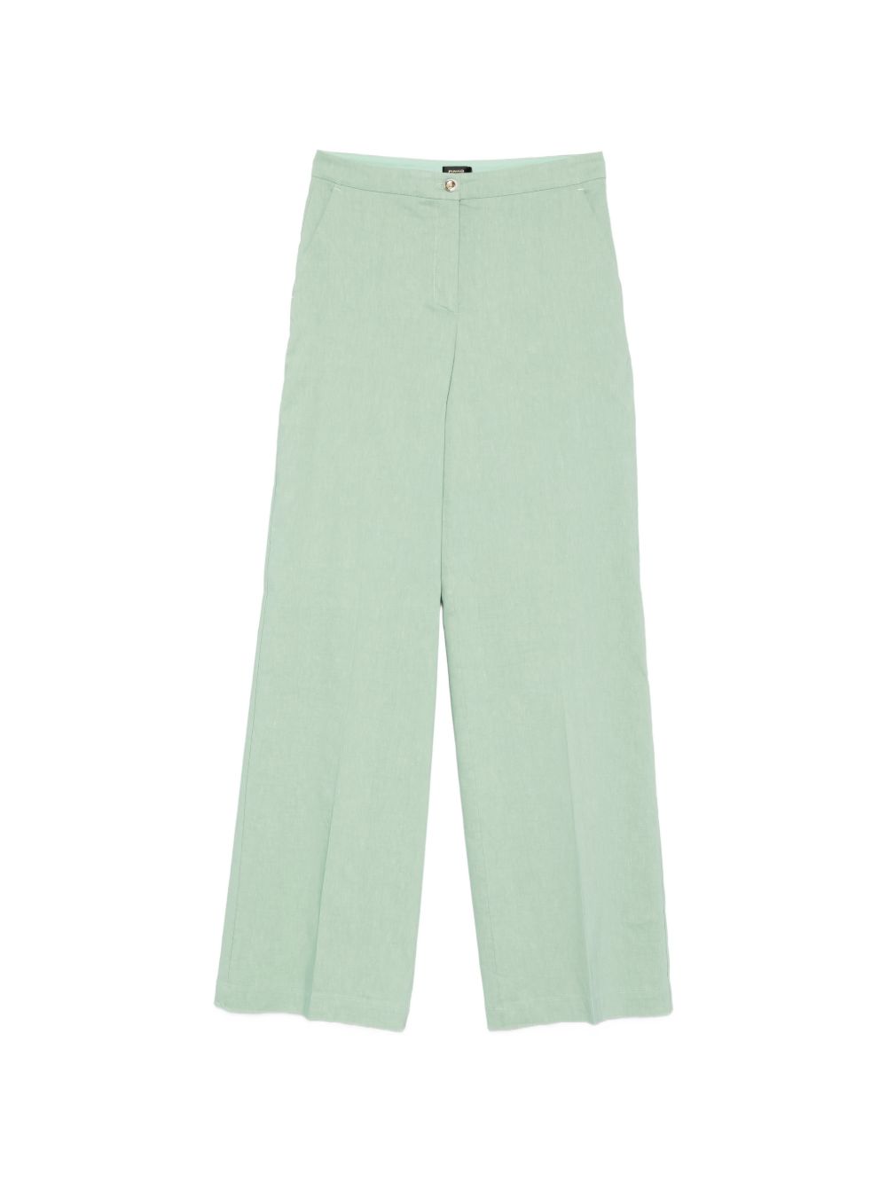 Pantaloni palazzo in lino 104929A34I T80 PINKO 
