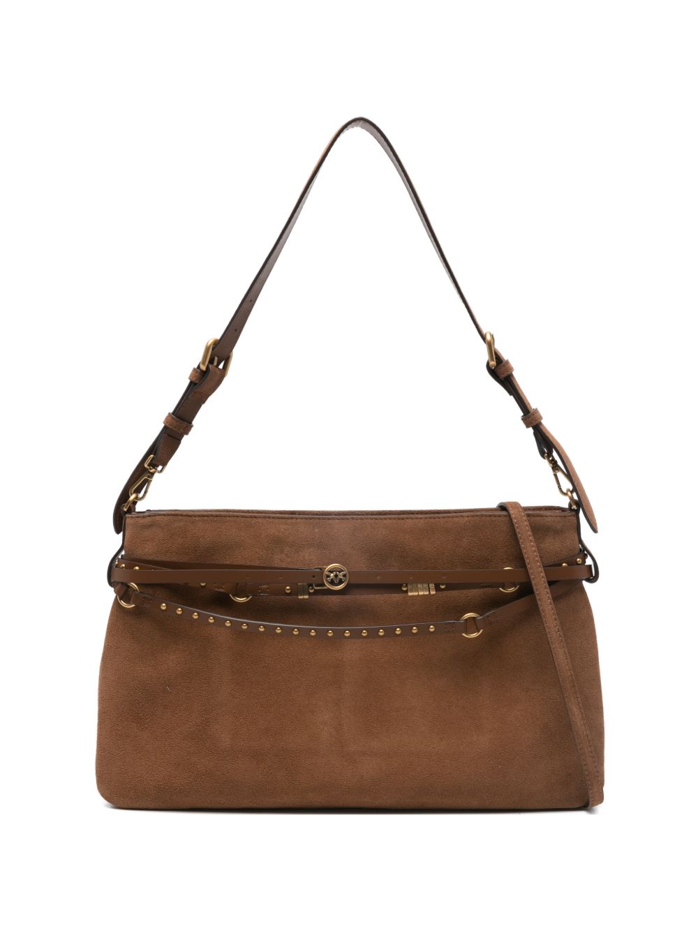 Zaino con borchie e tracolla 105903A0F6 L17Q PINKO 