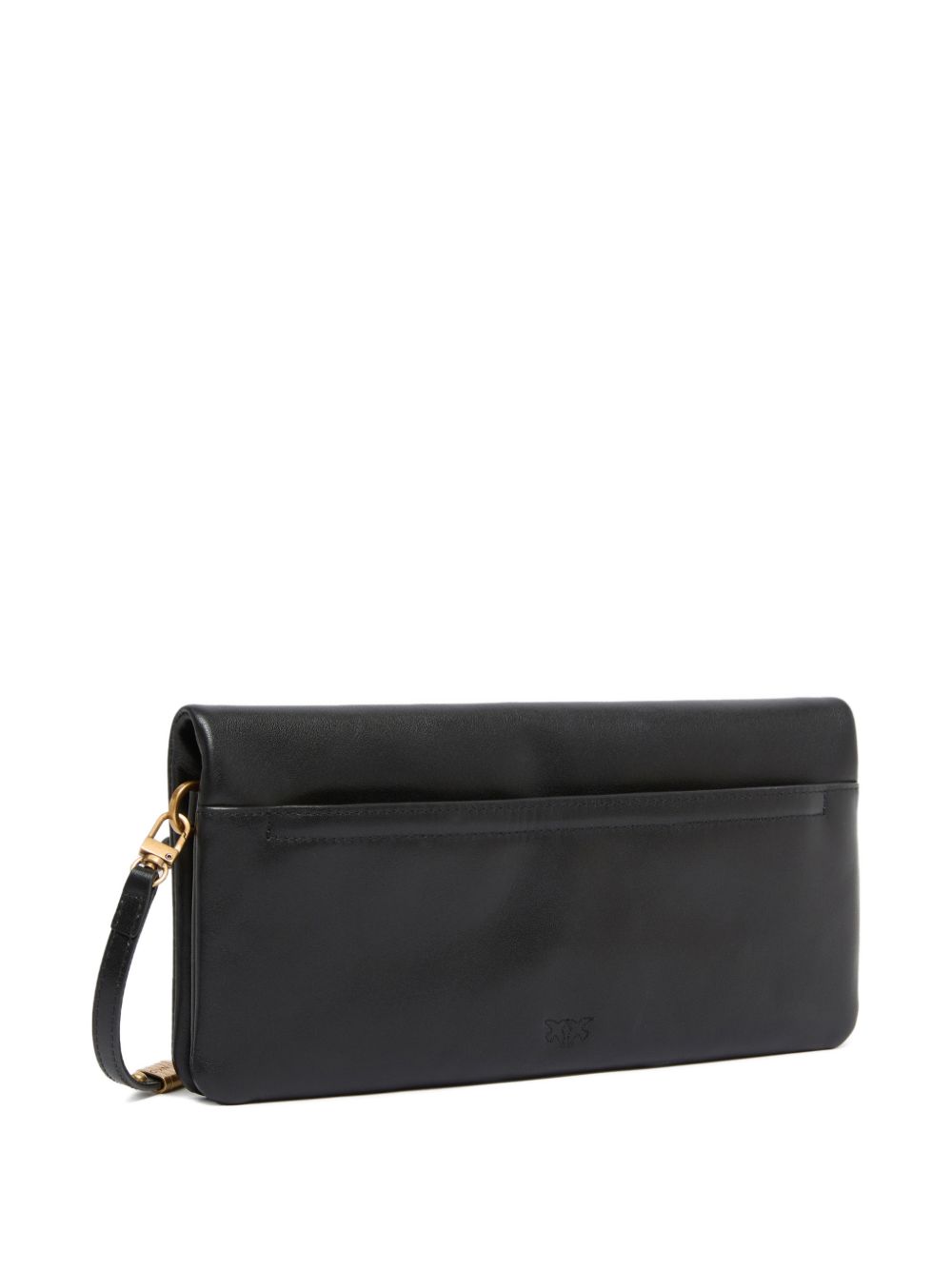 Borsa a spalla con logo metallico 106022A0QO Z99Q PINKO 