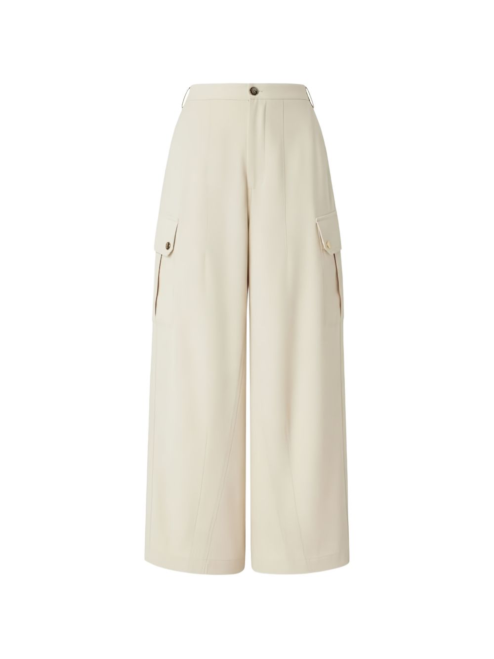 Pantaloni cargo a gamba larga 106278A2ER C03 PINKO 