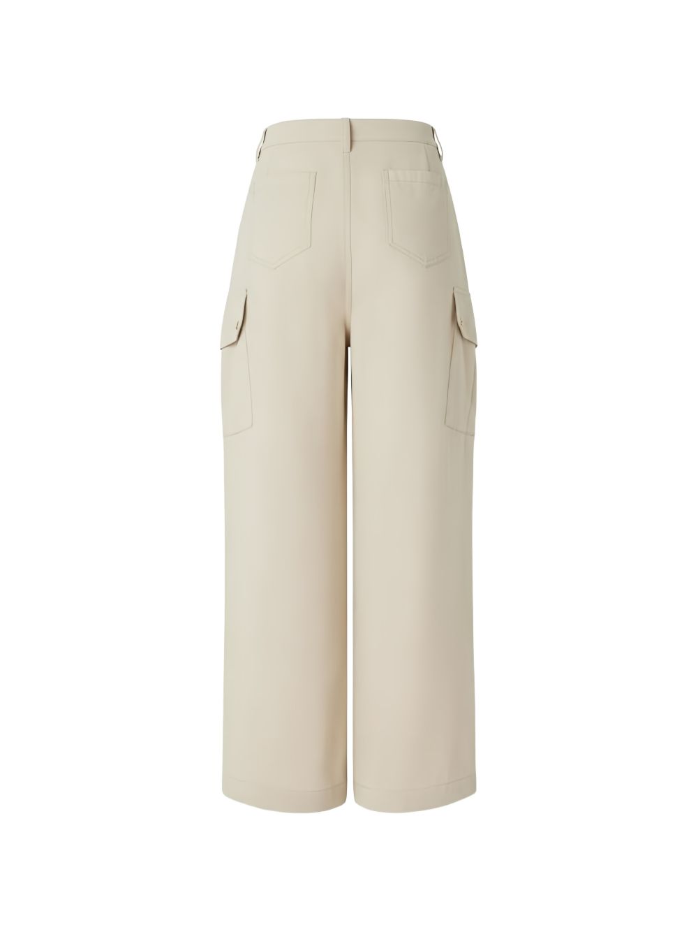 Pantaloni cargo a gamba larga 106278A2ER C03 PINKO 