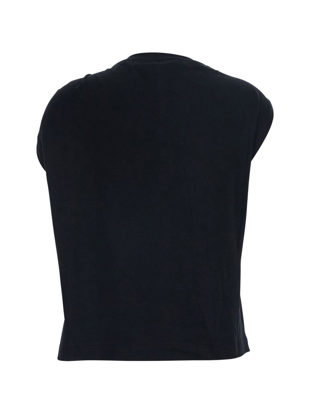 Top senza maniche con dettaglio dorato 106478A35D Z99 PINKO 