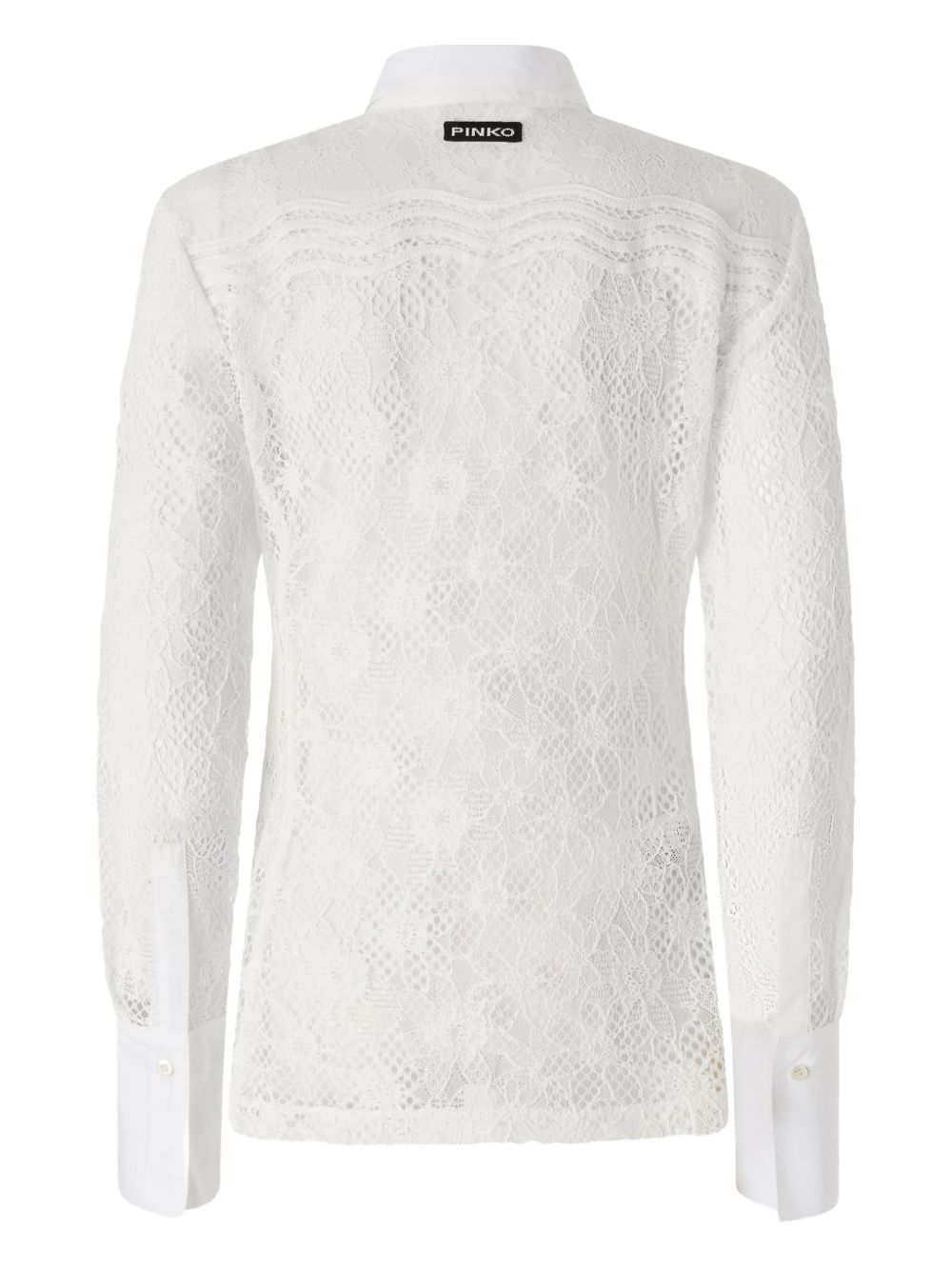 Camicia in pizzo con colletto 106600A381 Z05 PINKO 