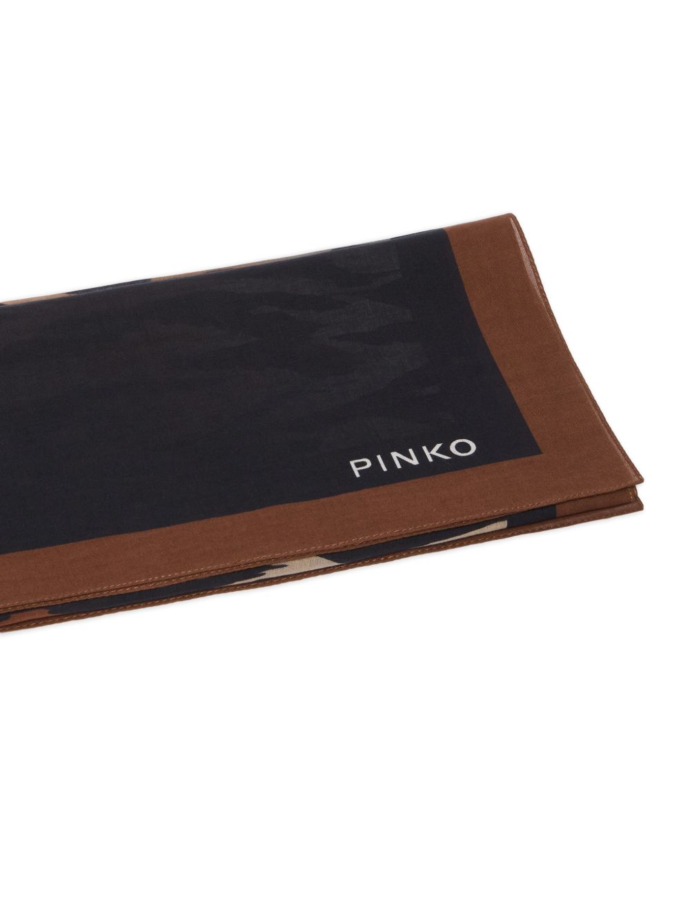 Foulard con stampa animalier 106688A39O LZ5 PINKO 