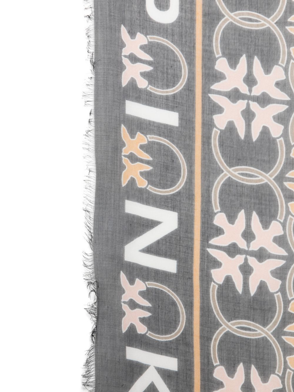 Foulard quadrato in modal con stampa grafica 106735A39P AZ5 PINKO 