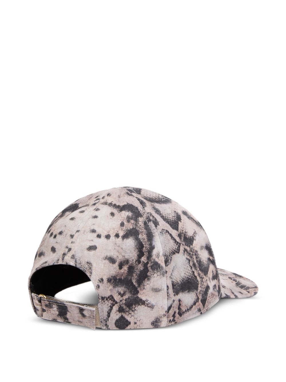 Cappellino in cotone con stampa pitone 106750A38N CZ5 PINKO 