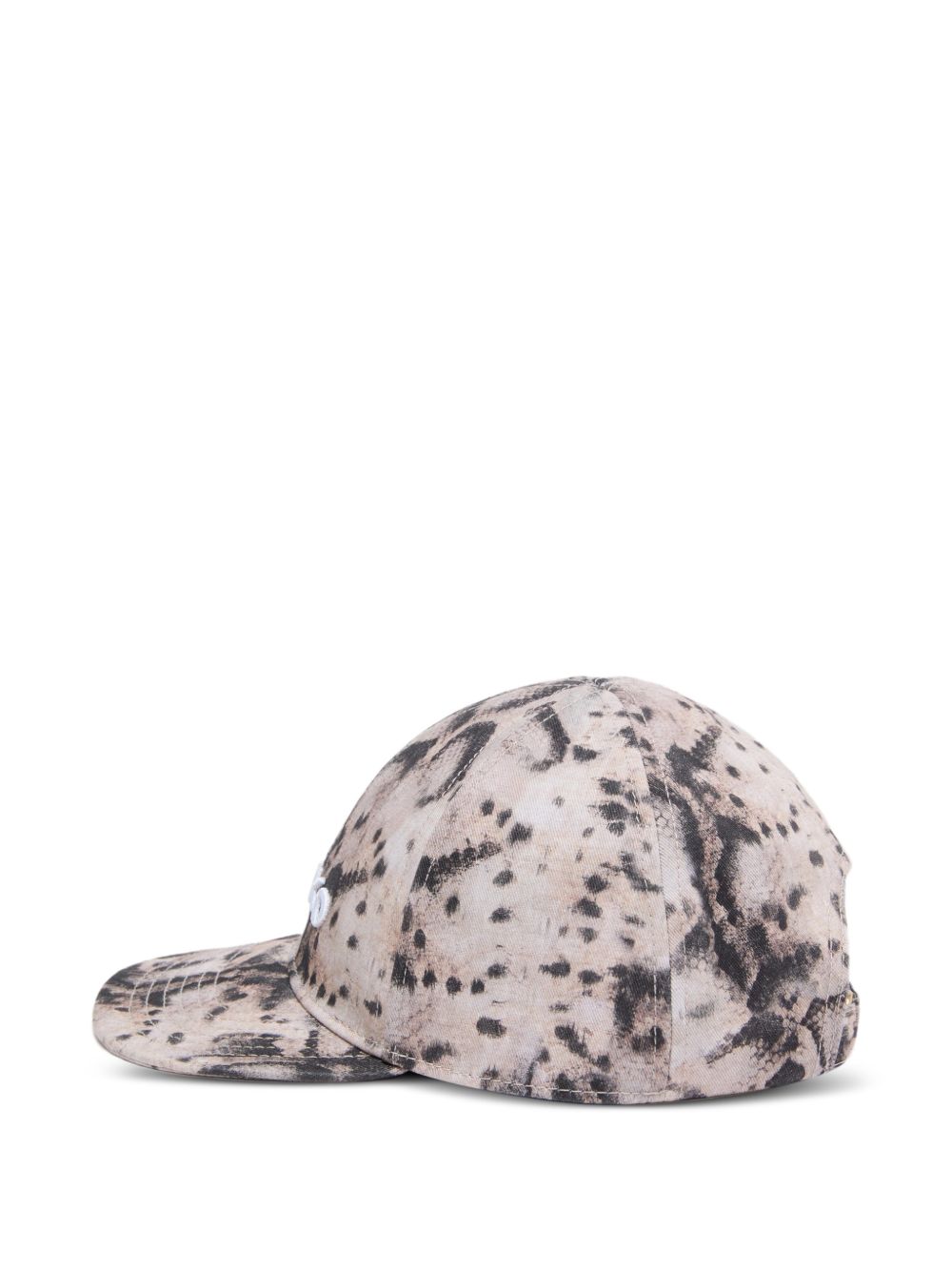 Cappellino in cotone con stampa pitone 106750A38N CZ5 PINKO 