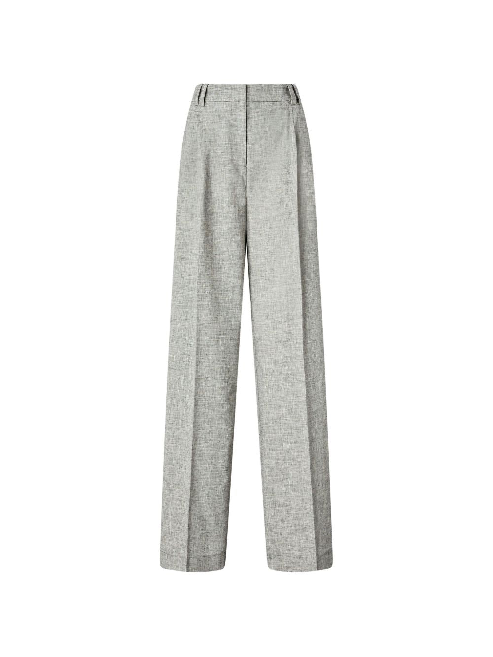Pantaloni a gamba ampia con pince 106918A3AS ZZ2 PINKO 