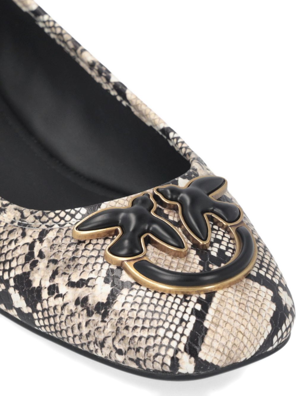 Ballerine stampa pitone con fibbia SD0379P042 I93 PINKO 