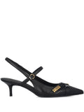 Slingback a punta con tacco medio