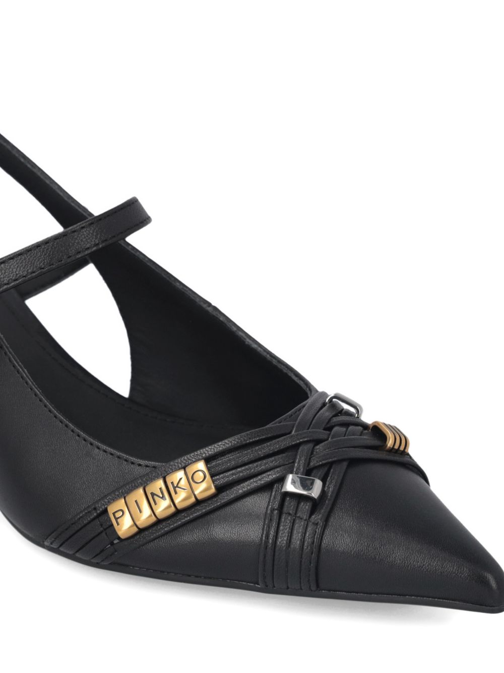 Slingback a punta con tacco medio SD0489P003 Z99 PINKO 
