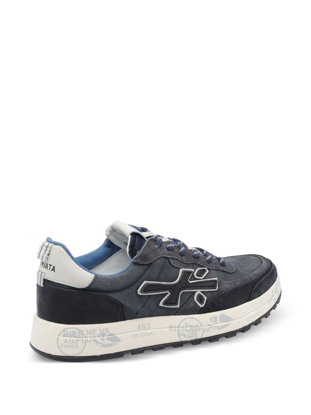 Sneakers in pelle scamosciata con chiusura a lacci NOUS 7726 PREMIATA 