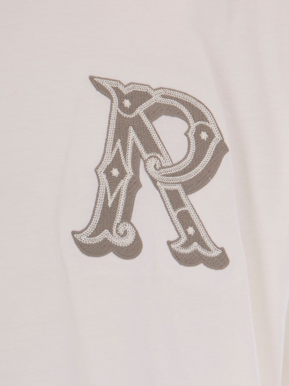 T-shirt in cotone con ricamo lettera MLM100595 072 REPRESENT 