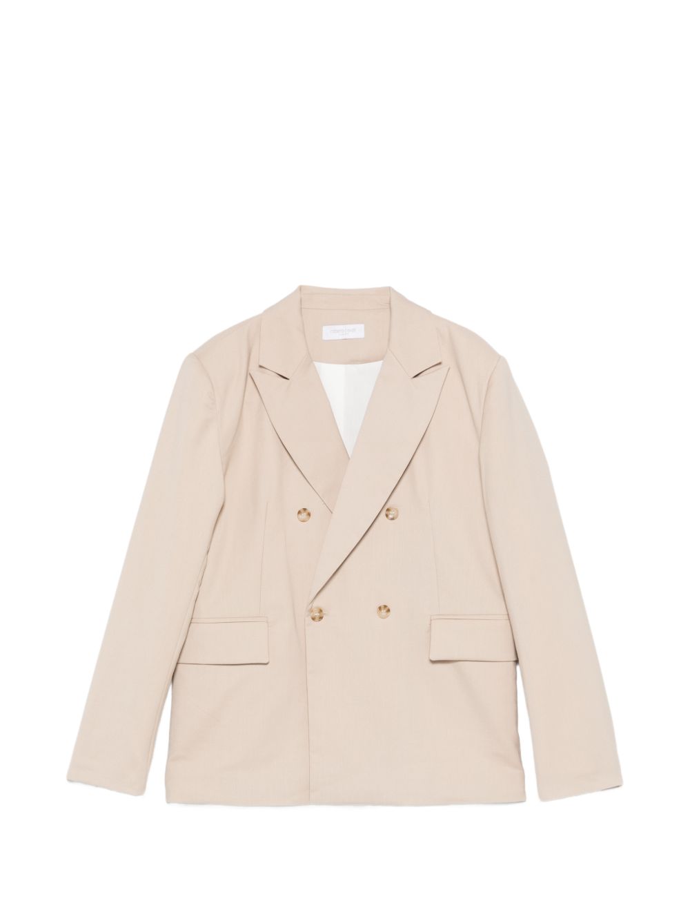Blazer doppiopetto con revers a lancia CBP26119GC BEIGE ROBERTO CAVALLI  JUNIOR 