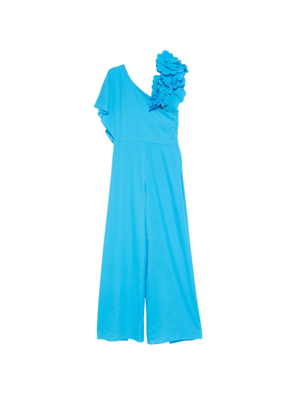 Jumpsuit asimmetrica con dettaglio floreale 1T1C7CRP00650 CIAN ROSA CLARA COCKTAIL 