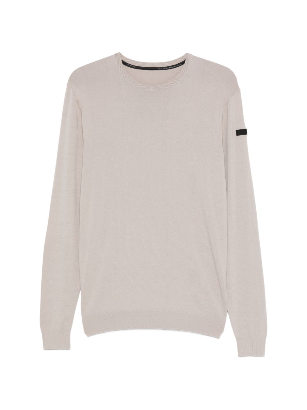Maglia girocollo con dettaglio nero 26104 85 RRD 