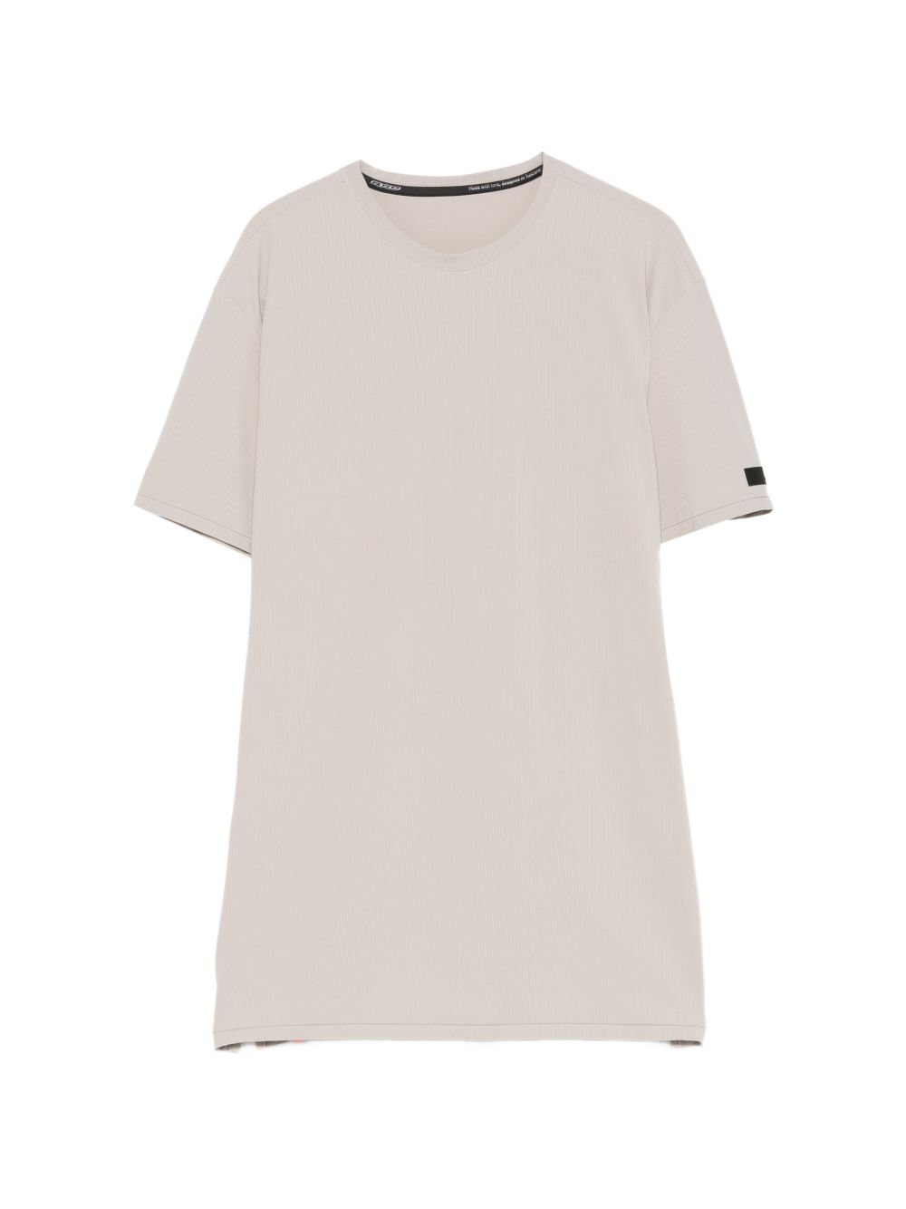 T-shirt in poliammide effetto coste girocollo 26220 85 RRD 