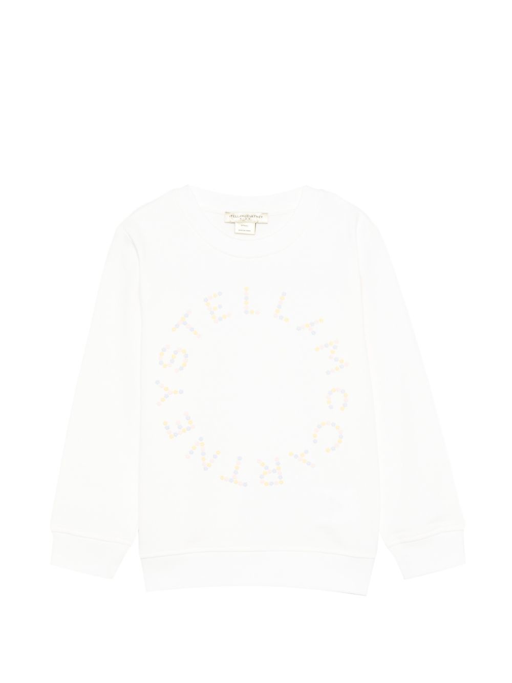 Felpa in cotone girocollo TY4C10Z3409 101 STELLA MCCARTNEY KIDS 