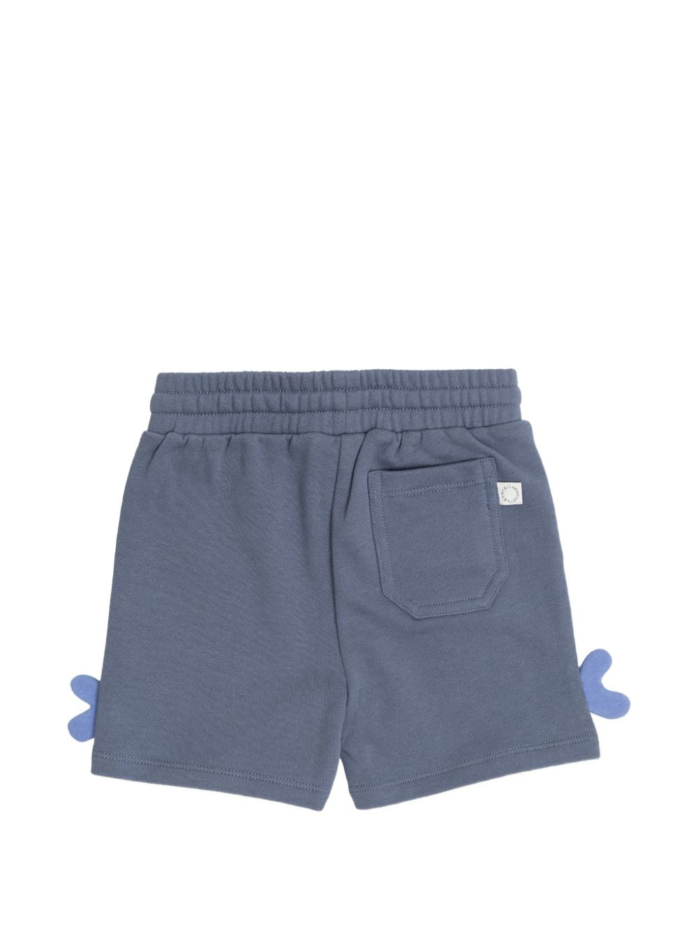 Shorts in felpa con stampa squali TY6589Z3409 61B STELLA MCCARTNEY KIDS 