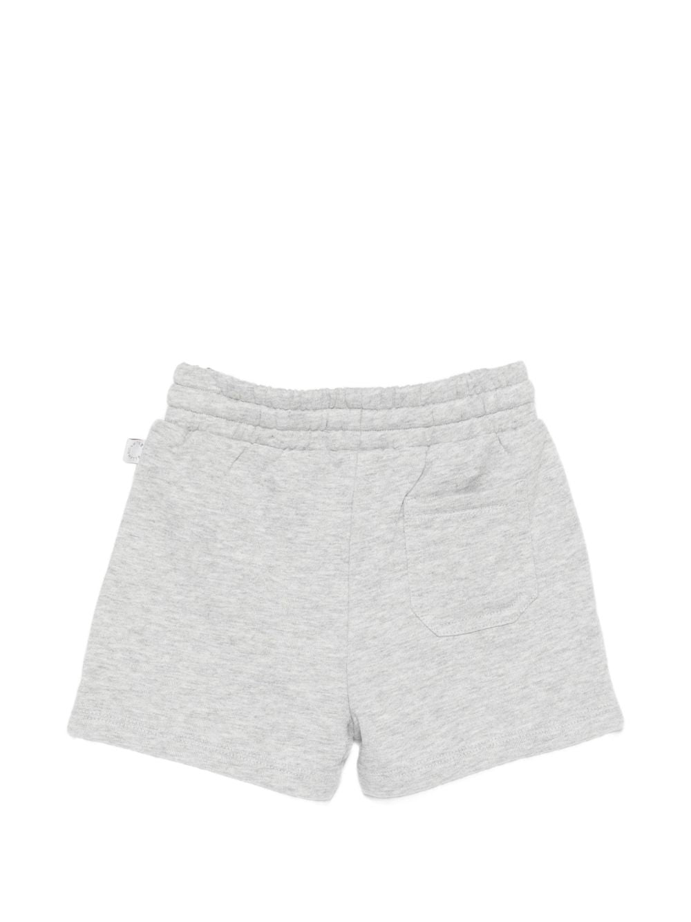 Shorts grigio melange con patch TY6609Z3409 807 STELLA MCCARTNEY KIDS 