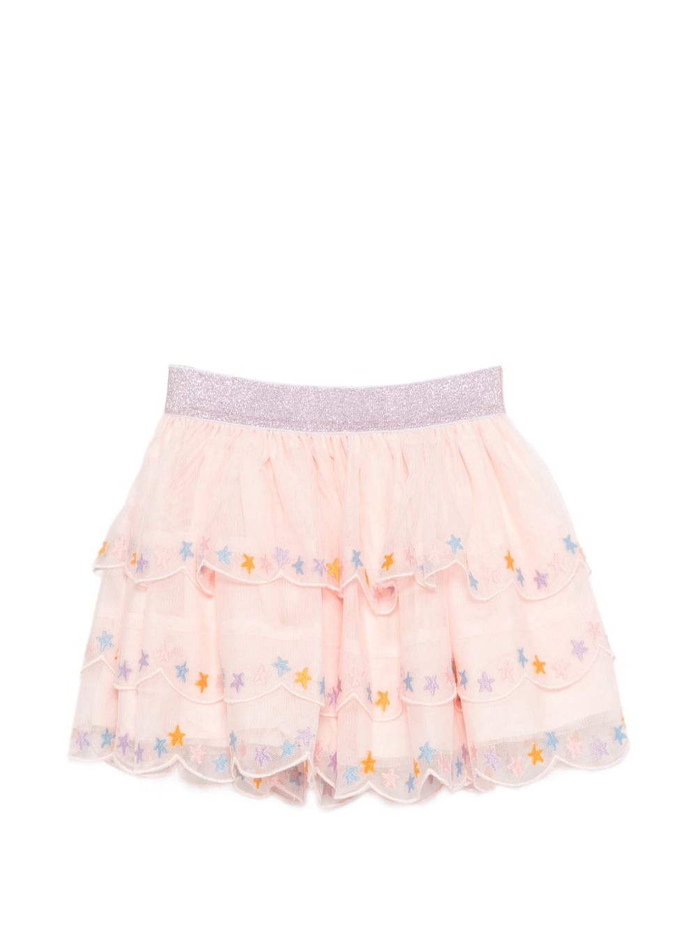 Gonna in tulle con stelle a balze TY7A31Z1119 503 STELLA MCCARTNEY KIDS 