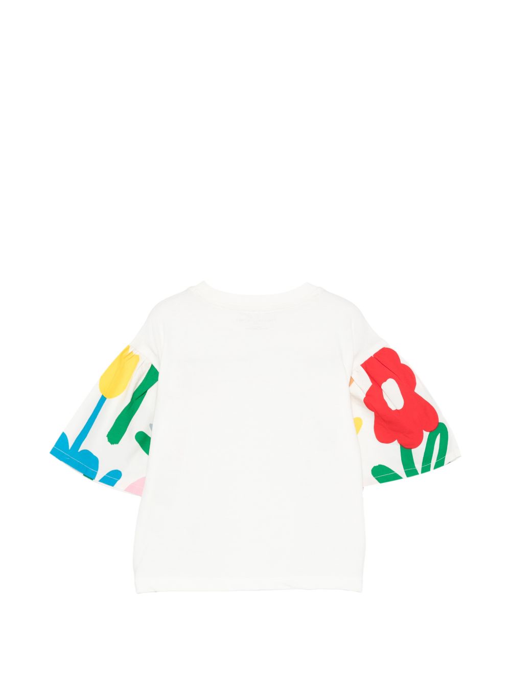 T-shirt stampata con dettagli colorati TY8B71Z0434 101 STELLA MCCARTNEY KIDS 