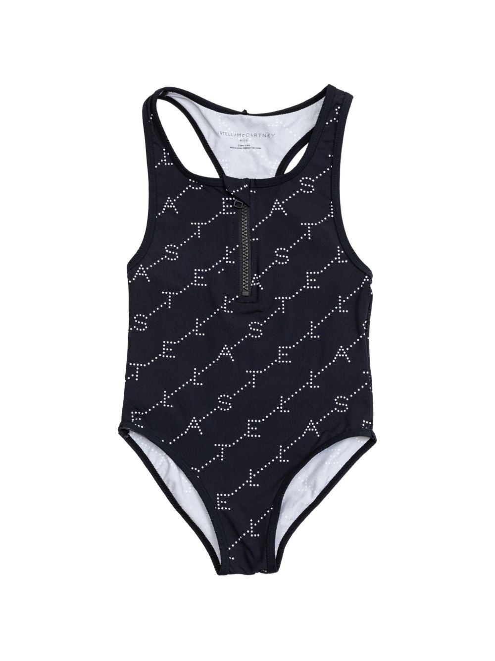 Costume intero con zip e borchie TYCA09Z3479 930BC STELLA MCCARTNEY KIDS 