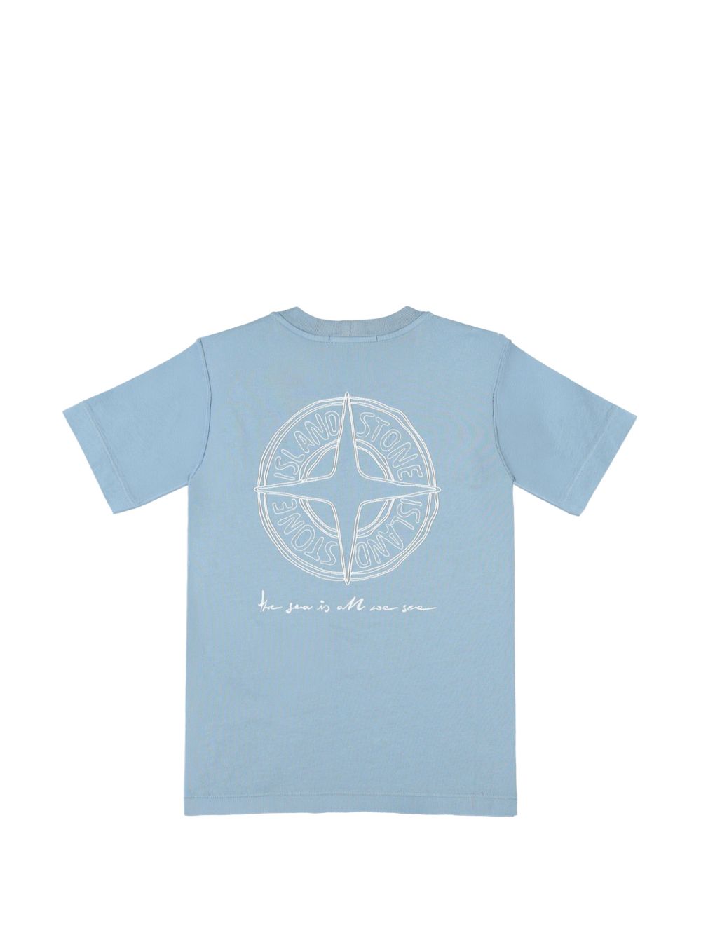 T-shirt girocollo a maniche corte L1S162100011S0369 V004A STONE ISLAND KIDS 