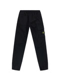 Pantaloni cargo in cotone con elastane