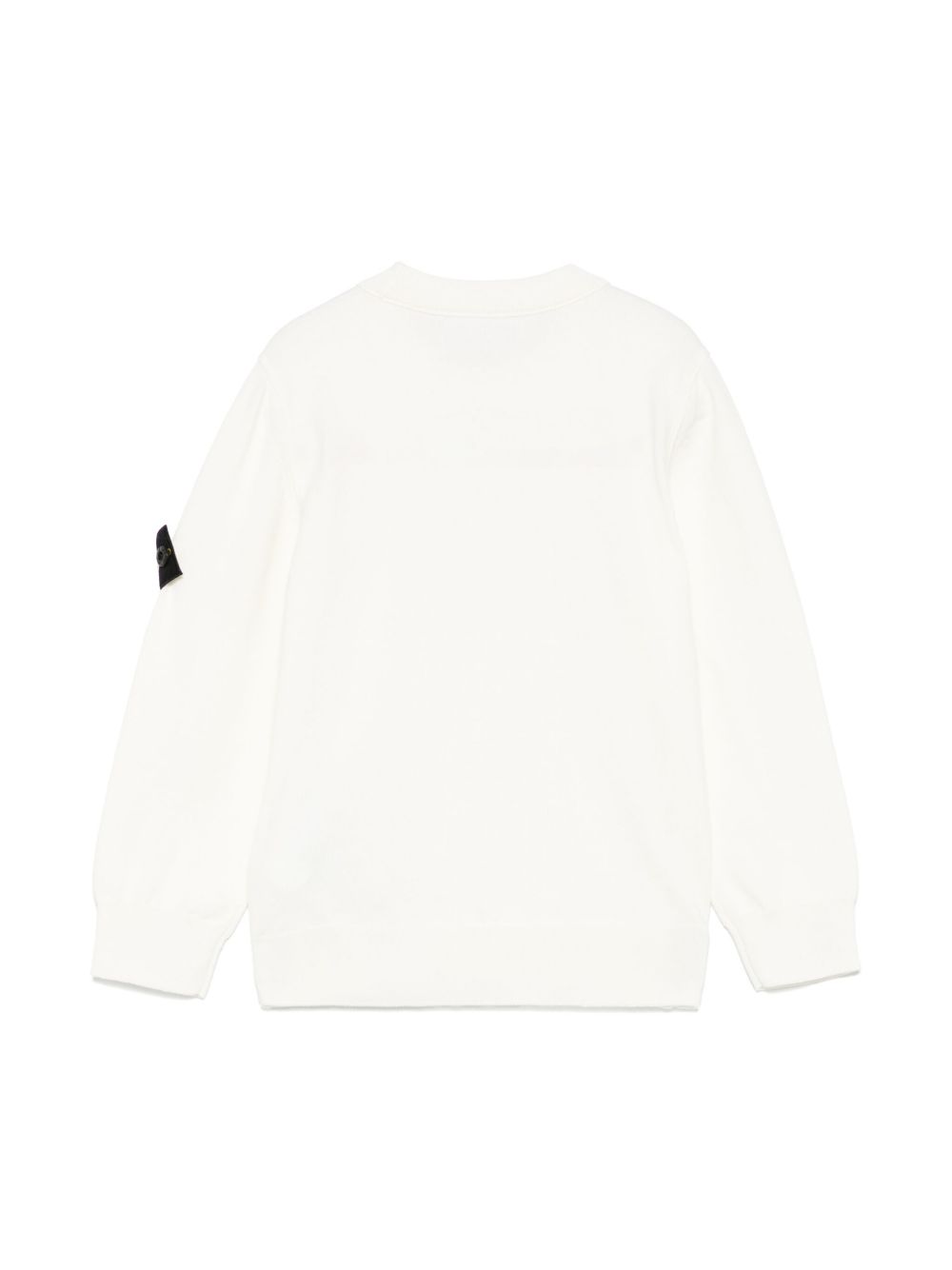 Maglia a maniche lunghe con patch logo L1S165100001S00B2 V0001 STONE ISLAND KIDS 