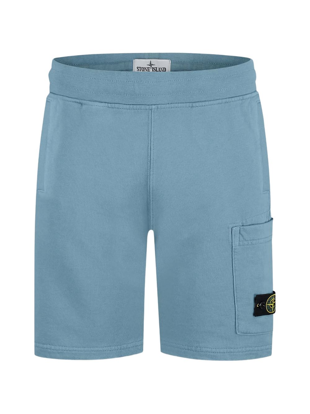 Shorts in cotone con tasca laterale L1S166200006S0040 V004A STONE ISLAND KIDS 