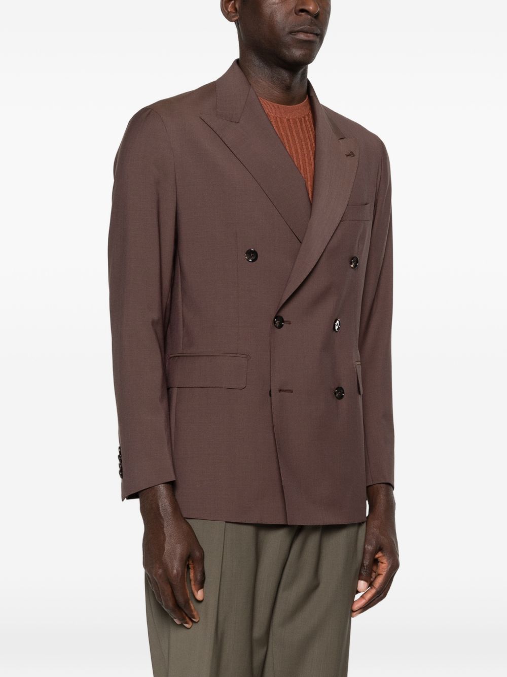 Blazer doppiopetto in lana vergine 1SNY10B550061 M1166 TAGLIATORE 