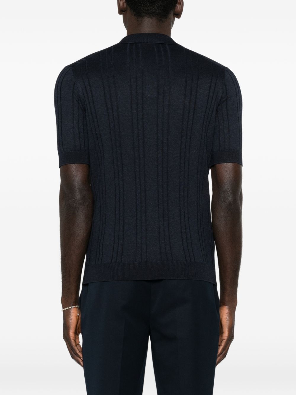 Polo in maglia a coste colletto a camicia DARNELGSE2603 597 TAGLIATORE 
