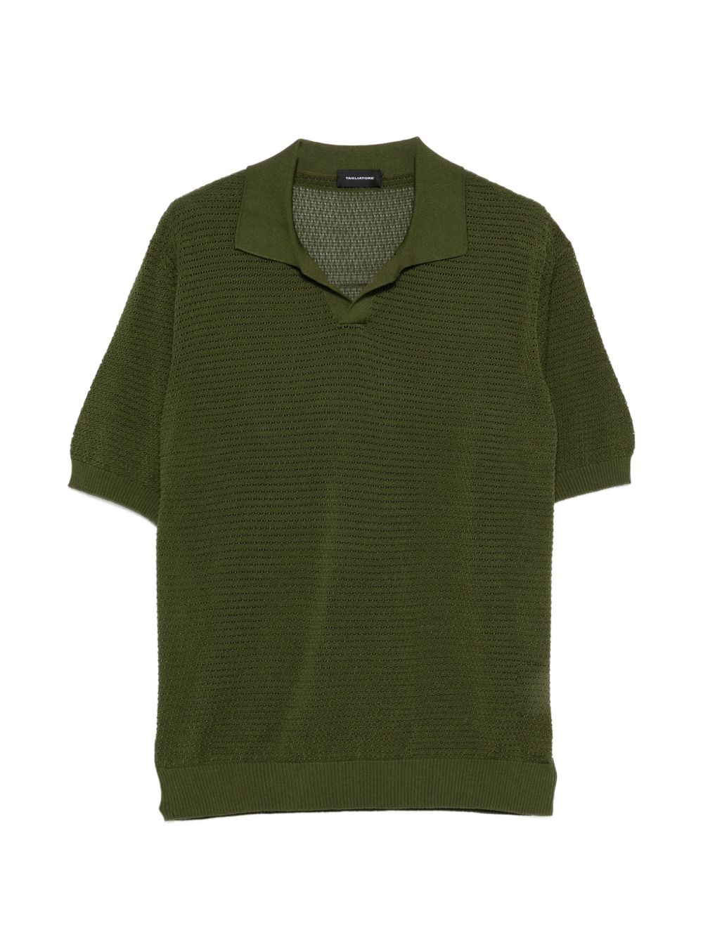 Polo in cotone a maglia aperta FINLAYPWE2602 OLIVA TAGLIATORE 